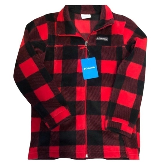 Eddie Bauer Kids Buffalo Plaid jacket XL NWT - Picture 1 of 2